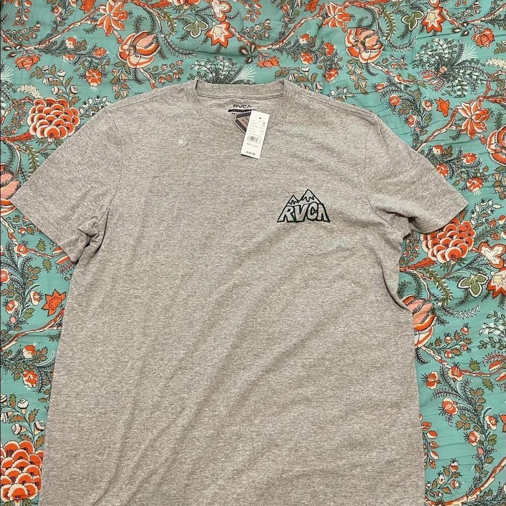 RVCA shirt, grey, NEVER WORN